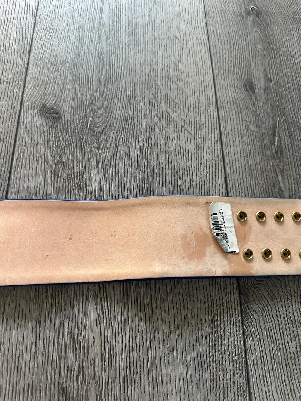 Ultra-Rare BALMAIN SS16 Runway Sample Suede Corset Belt